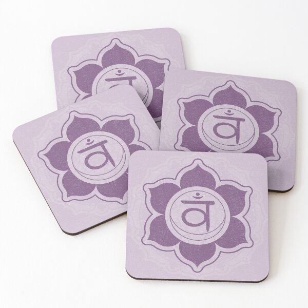 Item preview, Sacral Chakra Mandala - Dust + Plum designed and sold by Irene Estelle.