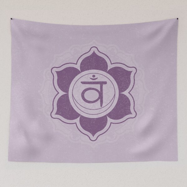 Item preview, Sacral Chakra Mandala - Dust + Plum designed and sold by Irene Estelle.