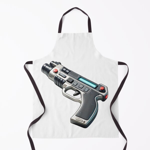 Item preview, Retro Futuristic Science Fiction Gun in 1980s Style designed and sold by kylmllr101684.