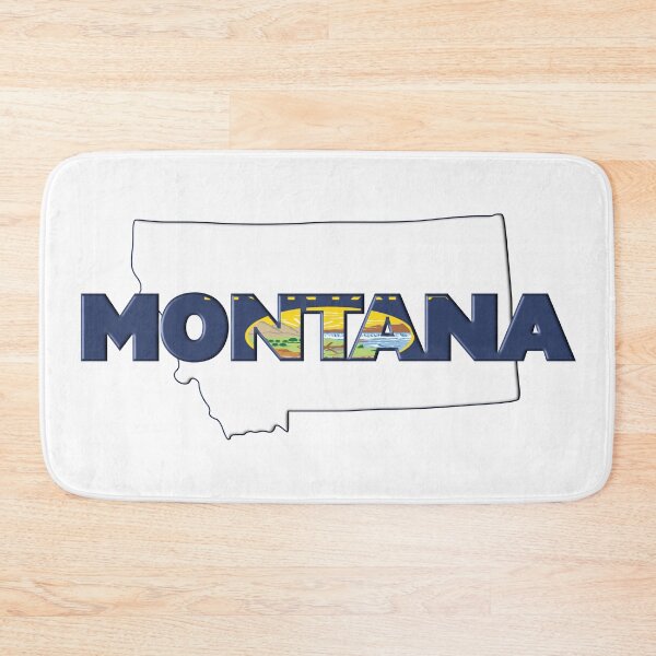 Item preview, Montana Colored State Letters designed and sold by m2inspiration.