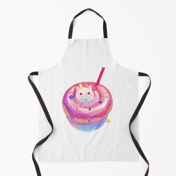 Item preview, Kawaii Cat on a Donut designed and sold by FigmaCreations.