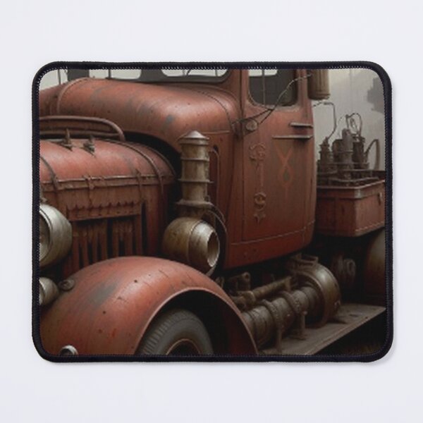 Item preview, Vintage Haunting Red Truck designed and sold by TheDarkWardrobe.