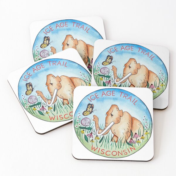 Item preview, Ice Age Trail Prairie Mammoth designed and sold by kellyclang.