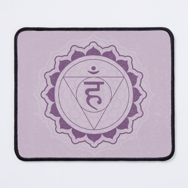 Item preview, Throat Chakra Mandala - Dust + Plum designed and sold by Irene Estelle.