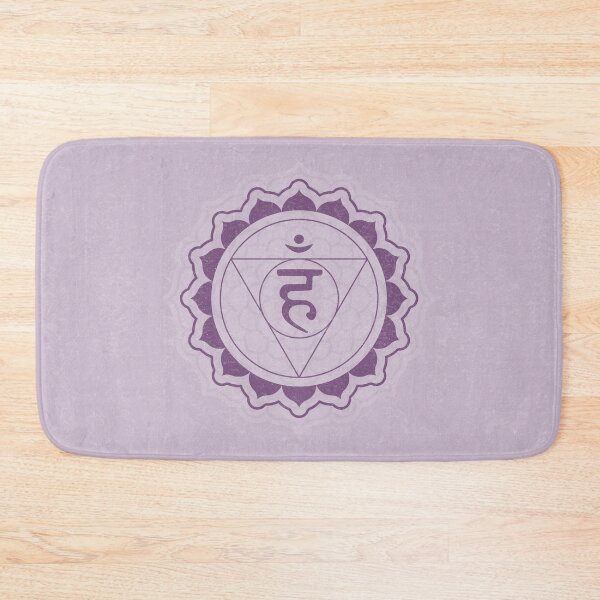 Item preview, Throat Chakra Mandala - Dust + Plum designed and sold by Irene Estelle.