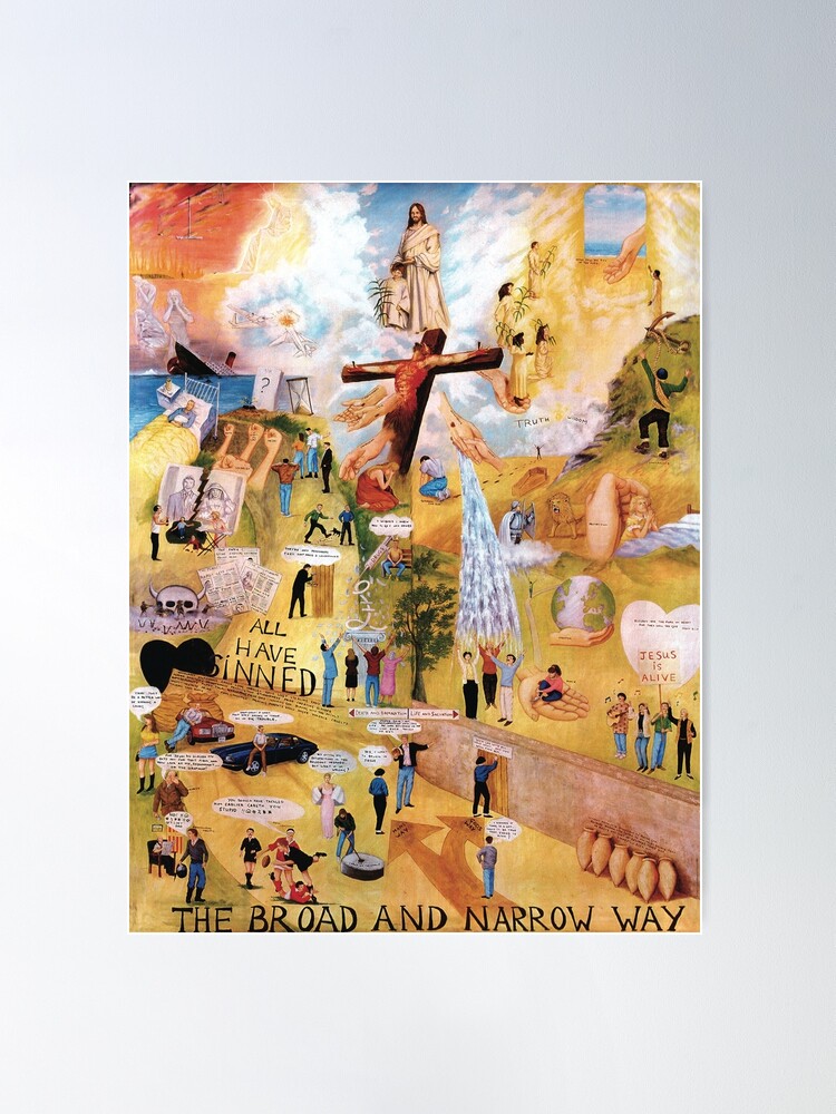 Alternate view of The Broad and Narrow Way Poster