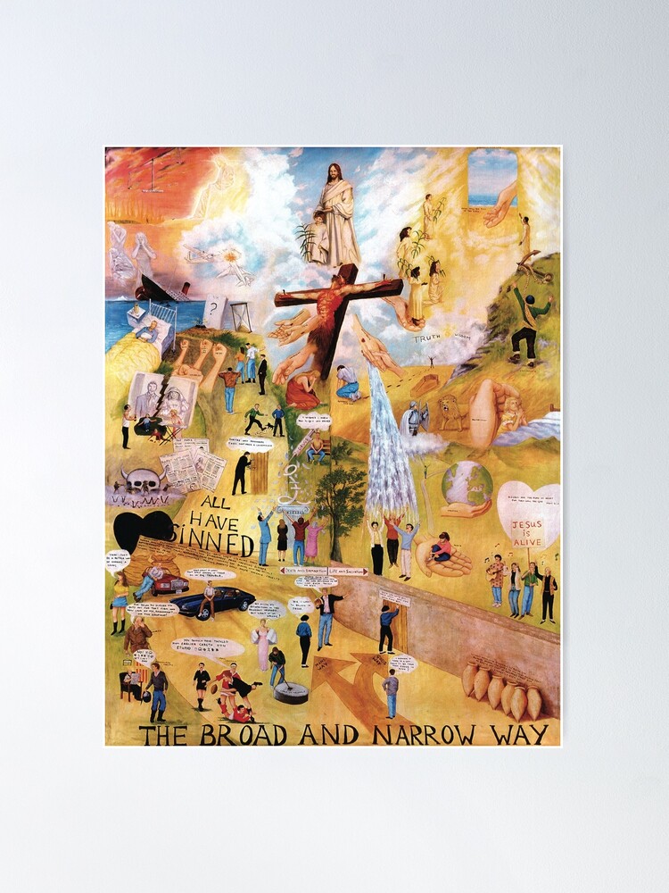 Alternate view of The Broad and Narrow Way Poster