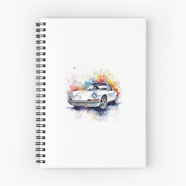 Item preview, Clásico Porsche 911 Superdeportivo Acuarela designed and sold by Sticker1Central.