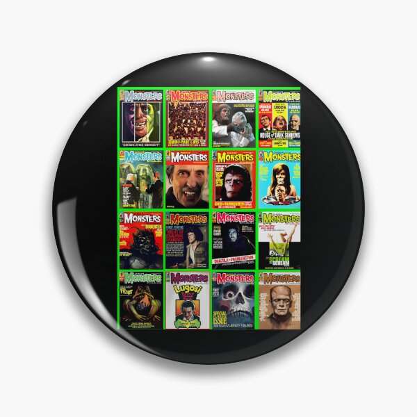 Item preview, Famous Monsters Collage Series 5  designed and sold by mikehamesa.