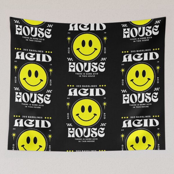 Item preview, ACID HOUSE - Acid In The House (White) designed and sold by Discothreadz.