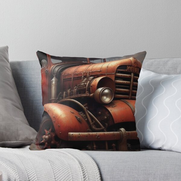 Item preview, Vintage Haunting Red Truck designed and sold by TheDarkWardrobe.