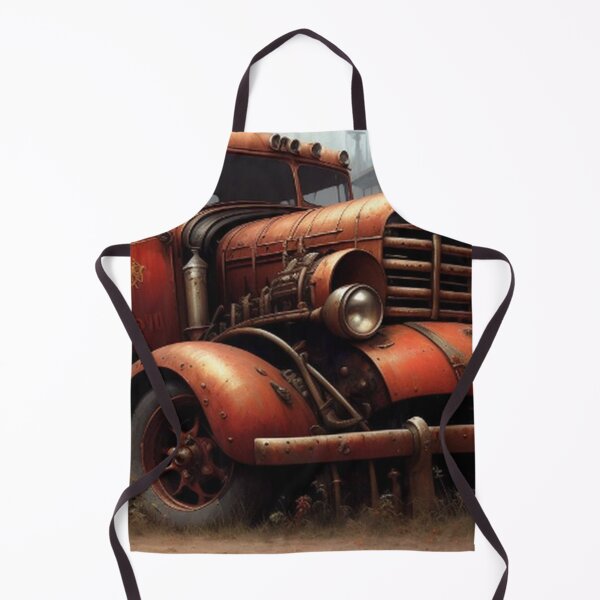 Item preview, Vintage Haunting Red Truck designed and sold by TheDarkWardrobe.