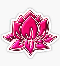 Lotus Flower Symbol Wisdom & Enlightenment Buddhism Zen Sticker