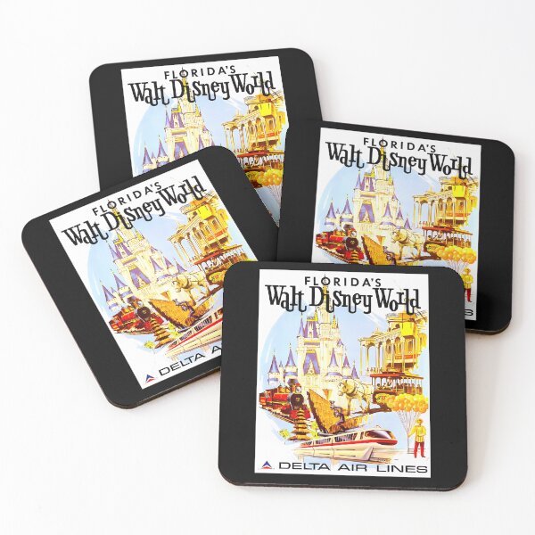 Item preview, Vintage Travel Poster - Delta Magic Kingdom Florida  designed and sold by joxcughesmakay.