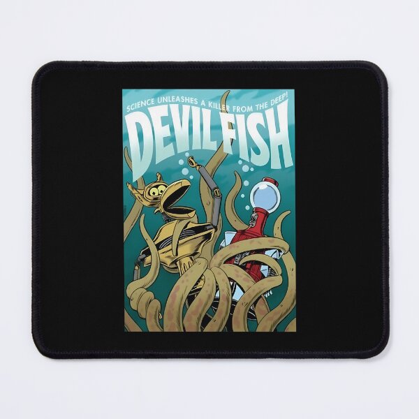 Item preview, Mystery Science Promotional Artwork - Devil Fish  designed and sold by joxcughesmakay.