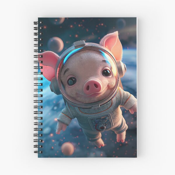 Item preview, Adorable Piglet Astronaut Exploring Space designed and sold by Mullet Monkey.