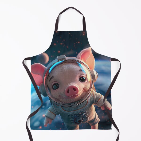 Item preview, Adorable Piglet Astronaut Exploring Space designed and sold by Mullet Monkey.