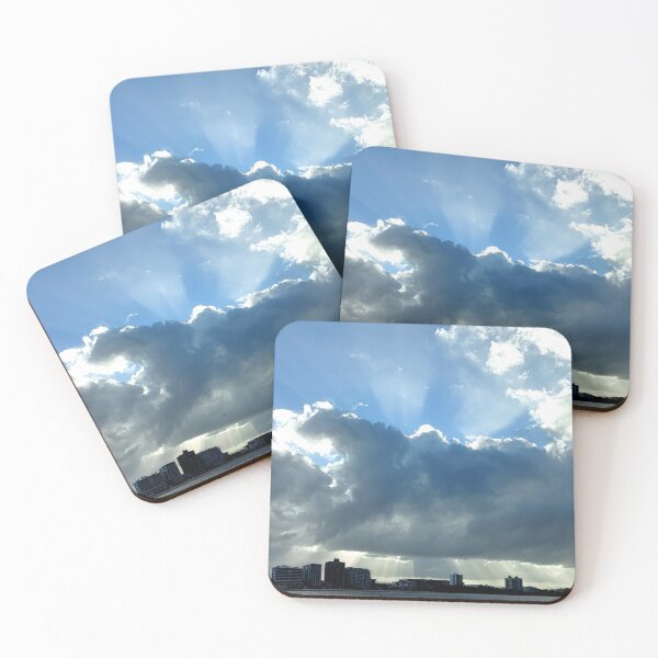 Item preview, Sunrays From Behind The Storm Cloud  designed and sold by AussieAl.