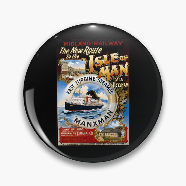 Item preview, Vintage Travel Poster - Isle of Man  designed and sold by joxcughesmakay.