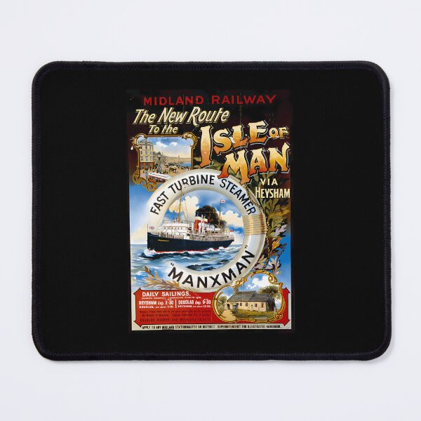 Item preview, Vintage Travel Poster - Isle of Man  designed and sold by joxcughesmakay.