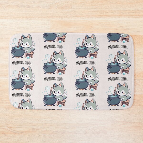 Item preview, Morning Ritual Wolf designed and sold by LemuellTrends.