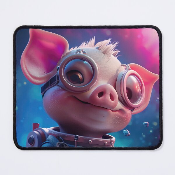 Item preview, Adorable Space Suit Piglet Astronaut designed and sold by Mullet Monkey.