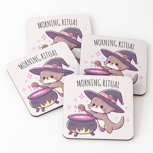Item preview, Morning Ritual Otter designed and sold by LemuellTrends.