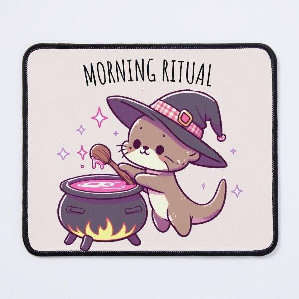 Item preview, Morning Ritual Otter designed and sold by LemuellTrends.