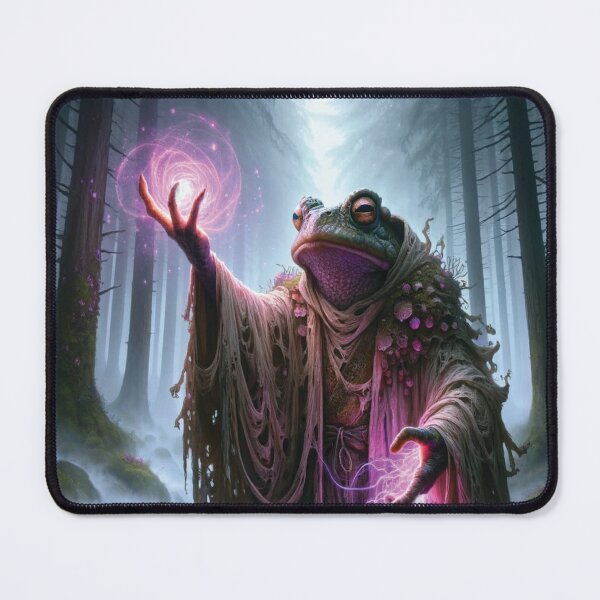 Item preview,  Frog Wizard casting a Spell designed and sold by GoshornMo.