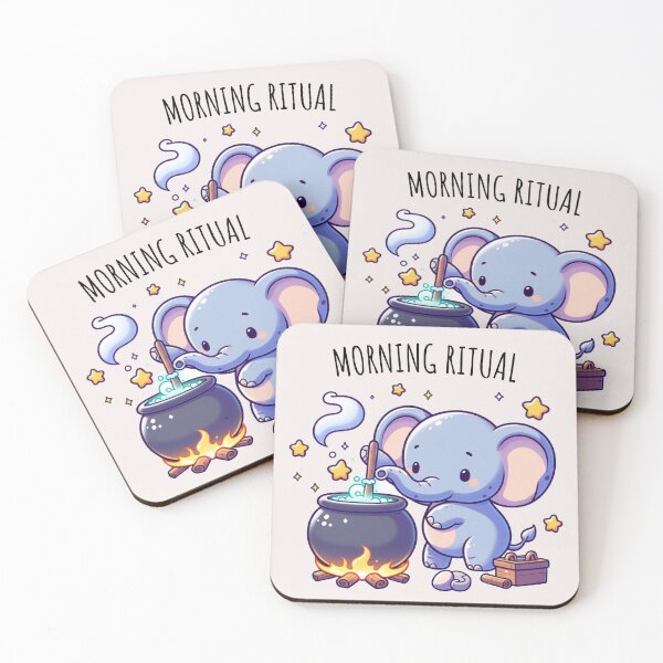 Item preview, Morning Ritual Elephant designed and sold by LemuellTrends.