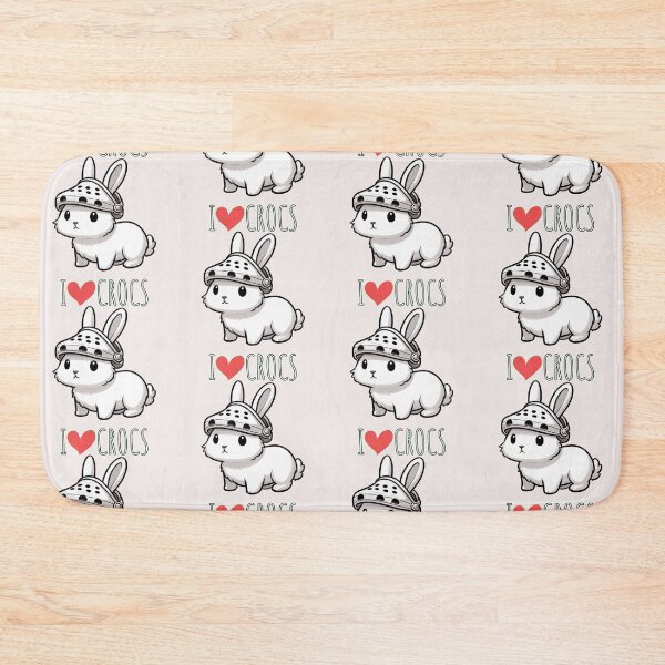 Item preview, I Love Crocs Bunny designed and sold by LemuellTrends.