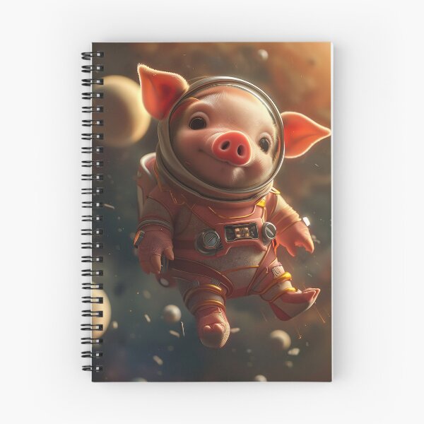 Item preview, Cute Piglet Space Suit Astronaut Explorer designed and sold by Mullet Monkey.