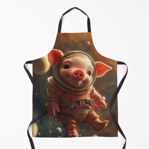 Item preview, Cute Piglet Space Suit Astronaut Explorer designed and sold by Mullet Monkey.