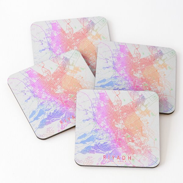 Item preview, Riyadh City Map of Saudi Arabia - Colorful designed and sold by deMAP.