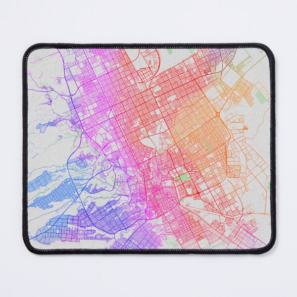Item preview, Riyadh City Map of Saudi Arabia - Colorful designed and sold by deMAP.