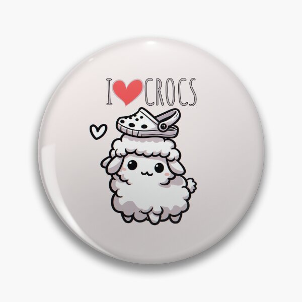 Item preview, I Love Crocs Sheep designed and sold by LemuellTrends.