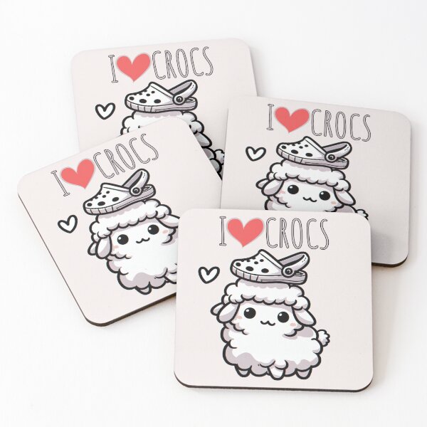 Item preview, I Love Crocs Sheep designed and sold by LemuellTrends.