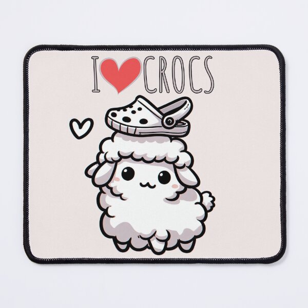 Item preview, I Love Crocs Sheep designed and sold by LemuellTrends.