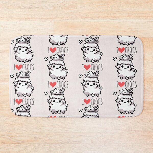 Item preview, I Love Crocs Sheep designed and sold by LemuellTrends.
