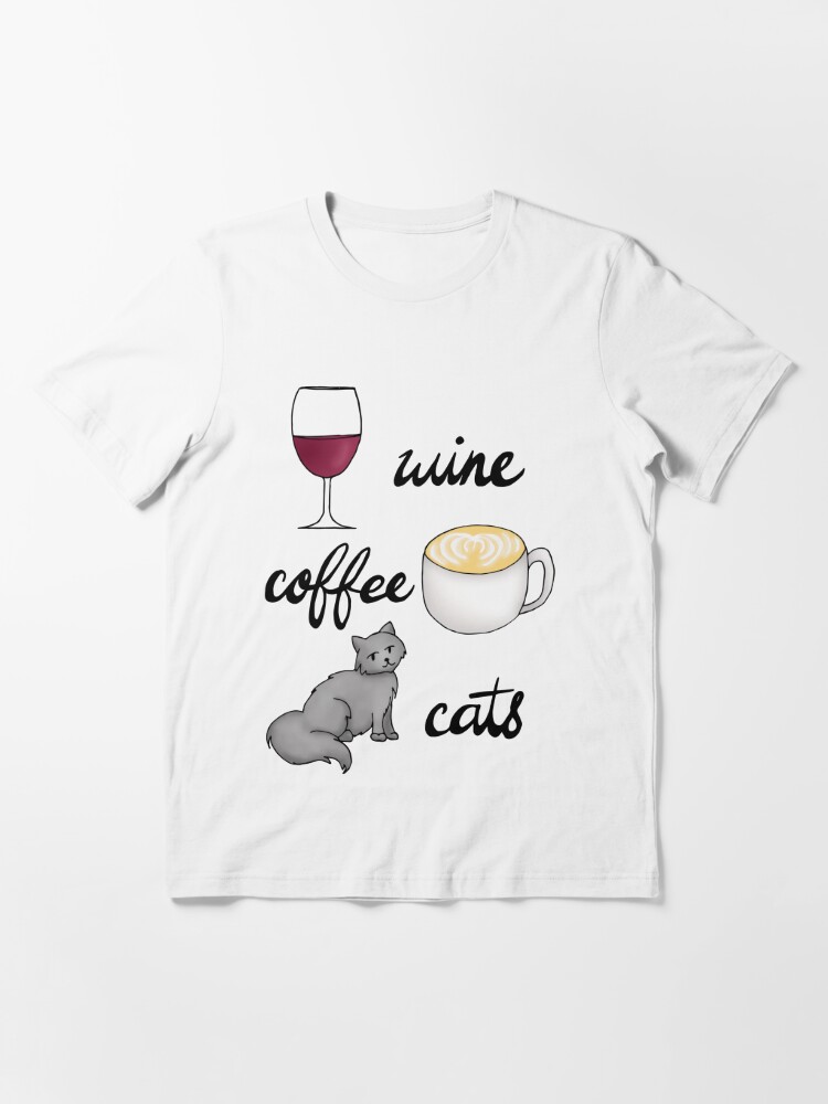 coffee and cats shirt