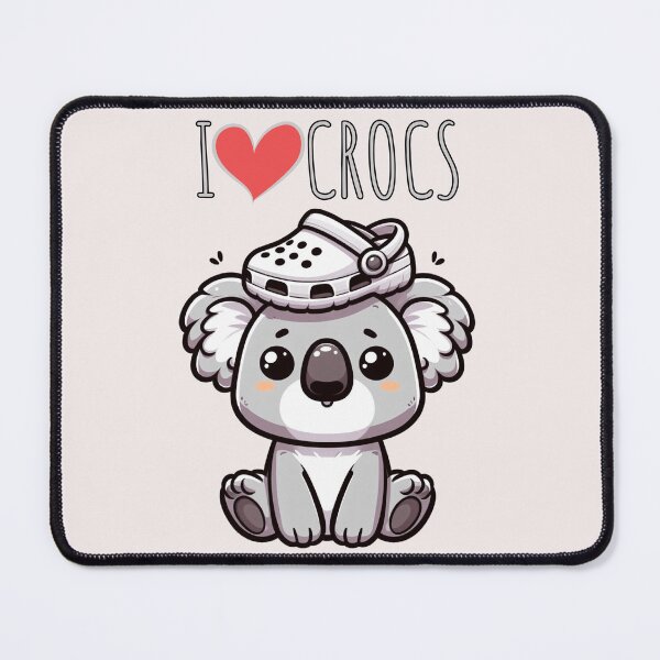 Item preview, I Love Crocs Koala designed and sold by LemuellTrends.