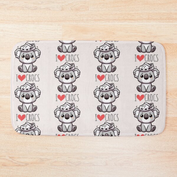 Item preview, I Love Crocs Koala designed and sold by LemuellTrends.