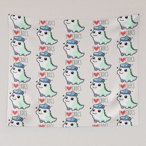 Item preview, I Love Crocs Croc designed and sold by LemuellTrends.