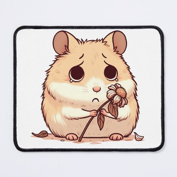 Item preview, Sad Hamster Reflection designed and sold by Dazzle-Sizzle.