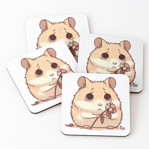 Item preview, Sad Hamster Reflection  designed and sold by Dazzle-Sizzle.