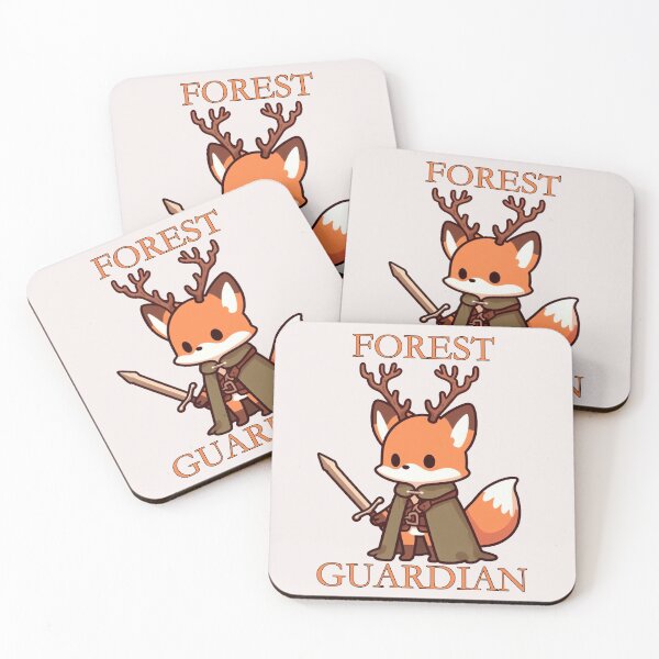 Item preview, Forest Guardian Fox designed and sold by LemuellTrends.