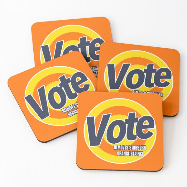 Item preview, VOTE - Removes stubborn Orange Stains (orange) designed and sold by Thelittlelord.