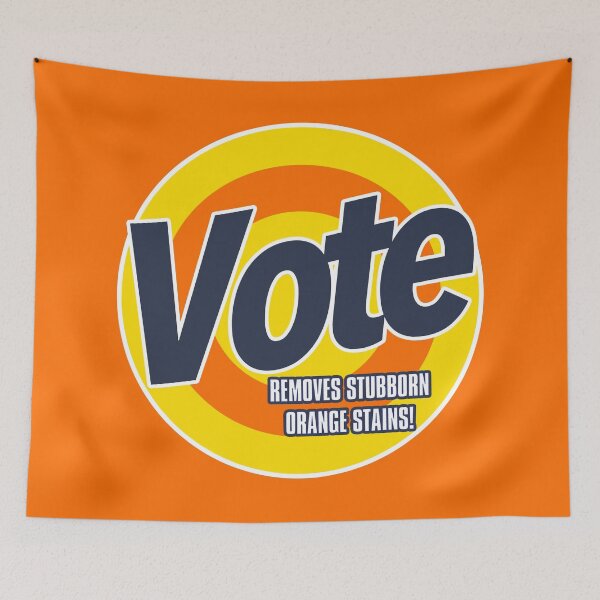 Item preview, VOTE - Removes stubborn Orange Stains (orange) designed and sold by Thelittlelord.