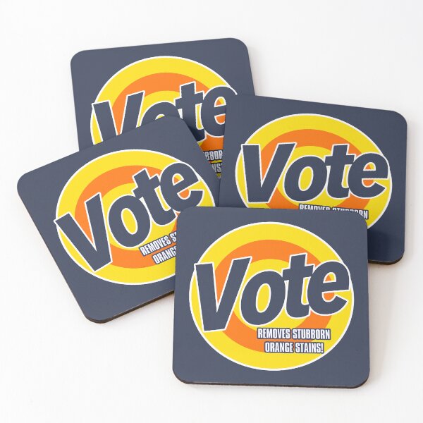 Item preview, VOTE - Removes stubborn Orange Stains (dark) designed and sold by Thelittlelord.