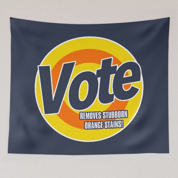 Item preview, VOTE - Removes stubborn Orange Stains (dark) designed and sold by Thelittlelord.